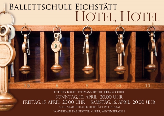 Auffhrung 2016 - Hotel, Hotel